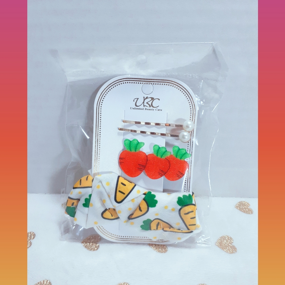✂️*NWT* Carrot Hair Accessories - Picture 1 of 1